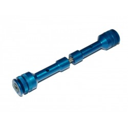 TREX 600 E Canopy Mag Mounting Set - BLUE