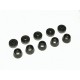 TREX 600/700 - M3 Shouldered Screw Caps - BLACK
