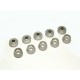 TREX 600/700 - M3 Shouldered Screw Caps - SILVER