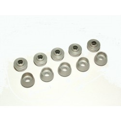 TREX 600/700 - M3 Shouldered Screw Caps - SILVER
