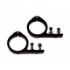 Trex 600/700 Tail Servo Mounts - BLACK