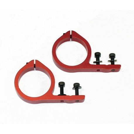 Trex 600/700 Tail Servo Mounts - RED