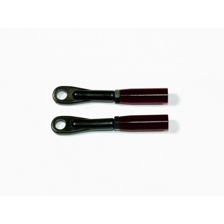 Trex 700 Replacement Tail Pushrod Ends - BLACK