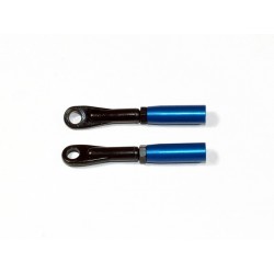 Trex 700 Replacement Tail Pushrod Ends - BLUE