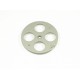 45mm "Pull-Pull" Cable Wheel - JR - SILVER