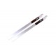600mm PRO 3D CF Carbon Fiber main blade (White/Black 3D)