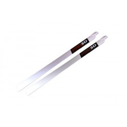 600mm PRO 3D CF Carbon Fiber main blade (White/Black 3D)