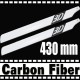 430mm PRO 3D CF Carbon Fiber main blade - T-REX500