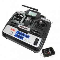 6ch 2.4G Transmitter and receiver with LCD display