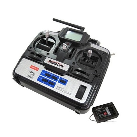 6ch 2.4G Transmitter and receiver with LCD display
