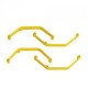 Tarot 250 Landing Skid Yellow (4pcs)