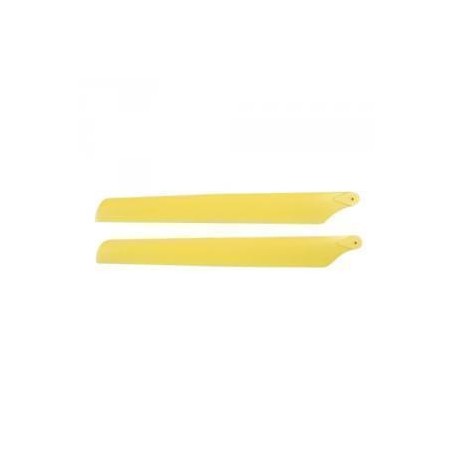 TAROT 205mm Wooden Main Blades (Yellow)