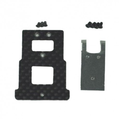 TAROT 250 metal carbon Battery Mounting Plate Set