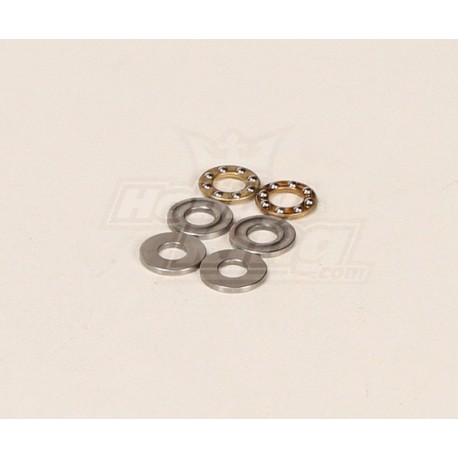 HK600GT Thrust Bearings Pack (6.3x13.9x4.9mm) 2pcs/bag