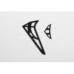 GT450PRO CF horizontal/vertical tail fin
