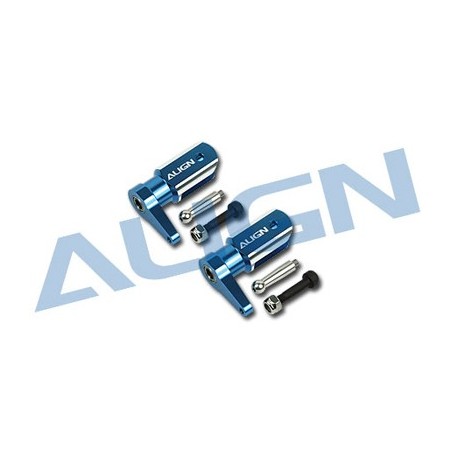 Align Main Rotor Holder Set/Blue H45112 - Trex 450FL