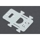 T-rex250 Battery tray - Lite Yellow (1pc)