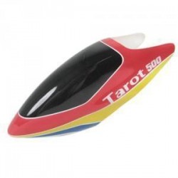 Tarot 500 Fiberglass Canopy / Red