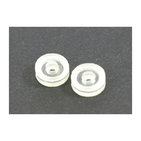 T-rex250 Canopy nut - Lite Yellow (2pcs)