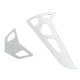 Tarot 600 Fiber Glass Stabilizer silver 2.0mm
