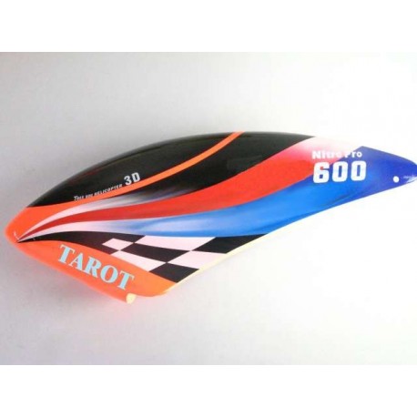 Tarot 600 Fiberglass Canopy / magic II - Orange