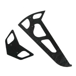 Carbon Stabilizer Set / TREX 600 Nitro