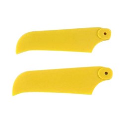 Plastic Tail Blades TREX 600 yellow