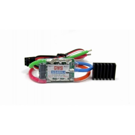 GWS LIPO Speed Controller ESC GS-400Li 15A
