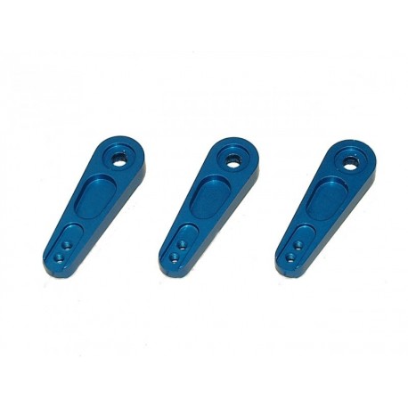 TREX 550 Alloy Servo Arm Set - ALIGN / FUTABA - BLUE