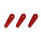 TREX 550 Alloy Servo Arm Set - HITEC / MULTIPLEX - RED