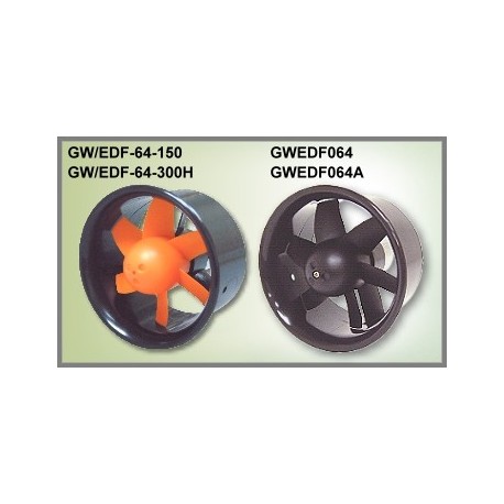 GWS Ducted Fan Power System GWS/EDF64-300H