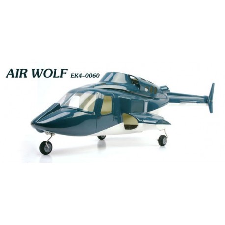 Air Wolf Scale Cabin for Belt-CP (Blue)