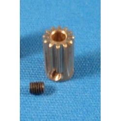 3.17mm Pinion Gear with setscrew 0.5M, 12T
