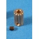 3.17mm Pinion Gear with setscrew 0.5M, 13T