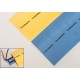 Heat-shrink OD100.0mm Yellow (30cm)