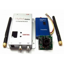 FPV - 2.4GHZ 1000mW Tx/Rx & 1/3-inch CCD Camera PAL