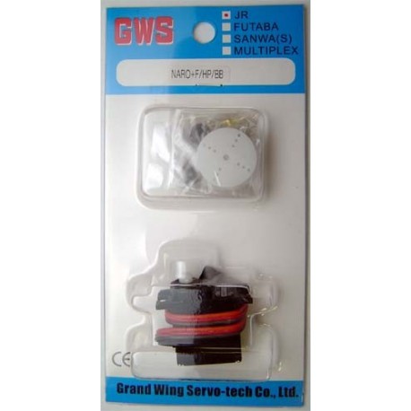 GWS Fast HP Naro Servo - JR Connector (GWSNR+FH/BB/J)