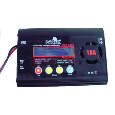 PO8ER Balance Charger HBC6200 (1-6Cells) 200W