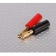 Banana Plugs Gold 4mm (1pair/set)
