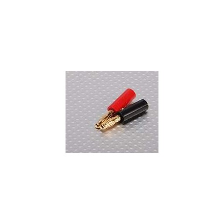 Banana Plugs Gold 4mm (1pair/set)