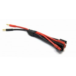 4mm Banana plug to 6 x Sermos Connectors in Parallel