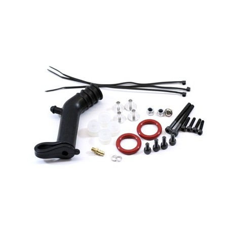 All Spare parts for Hatori90 and RJX90 muffler - Black Pipe