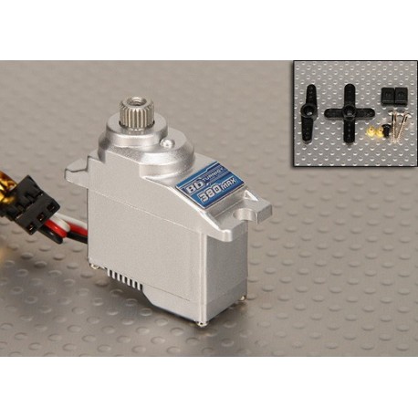Turnigy 380MAX Micro Servo (Metal Gear) 4.1kg / .16sec / 17.4g