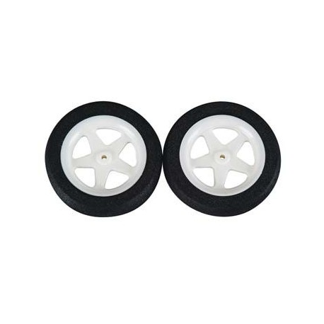Dubro 1.86" Micro Sport Wheels (2)