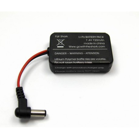 Fatshark FPV - Headset Battery 7.4v 720mah