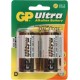 GP Ultra 13AU U2 - Battery 2 x D type Alkaline