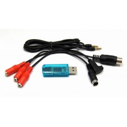 USB Simulator Cable 3 in 1 (RealFlight G4.5-FMS-AEROFLY)