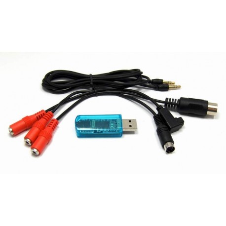 USB Simulator Cable 3 in 1 (RealFlight G4.5-FMS-AEROFLY)