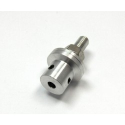 Prop adapter w/ Steel Nut M6x4mm shaft (Grub Screw Type)