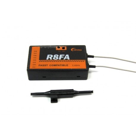 CORONA R8FA 2.4GHz Spread Spectrum FASST Compatible Receiver